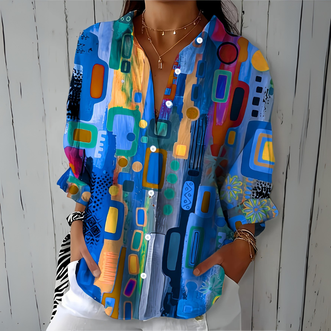 Ember | Colorful Timeless Blouse