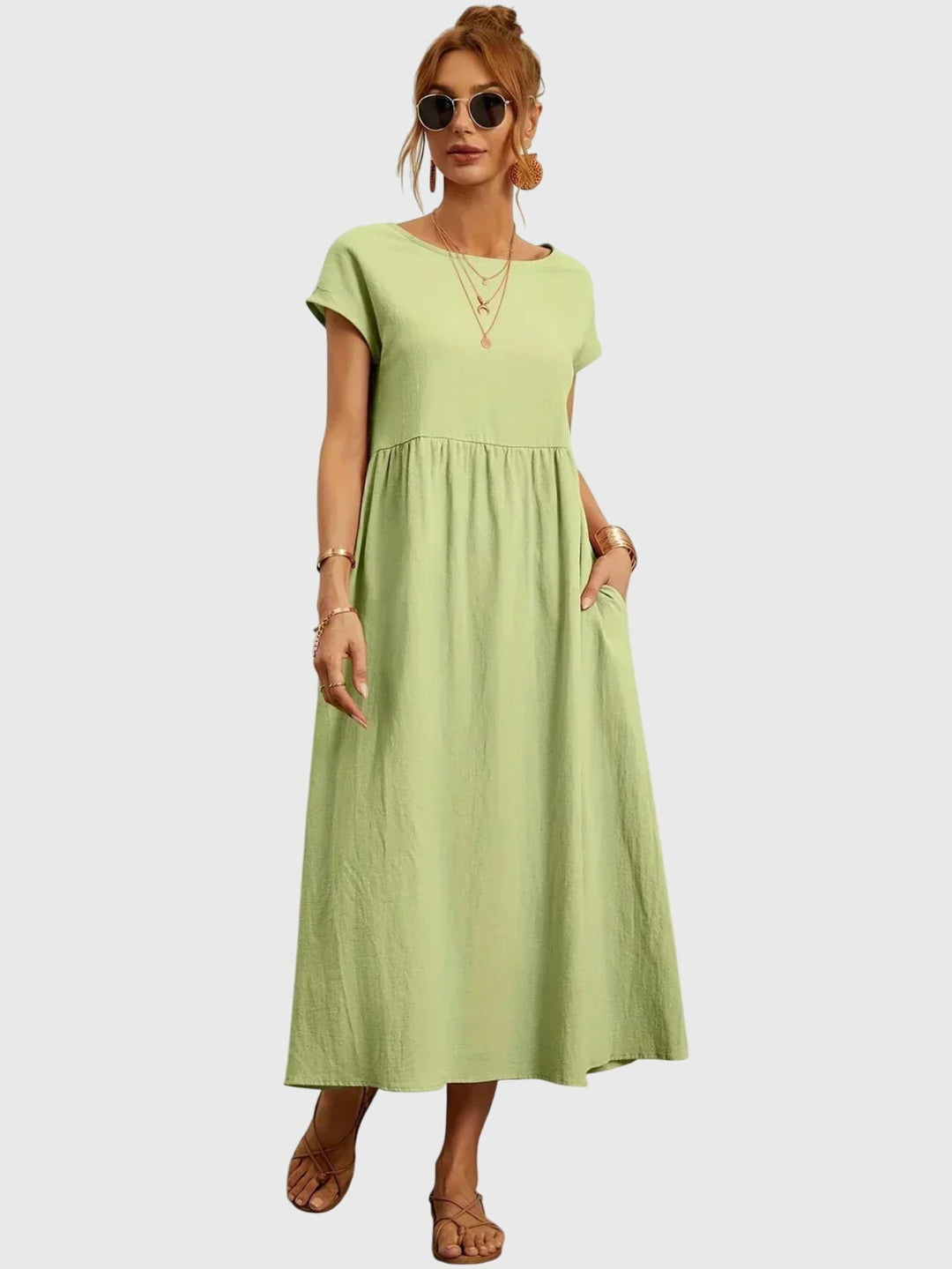 Giselle Casual Pocket Dress