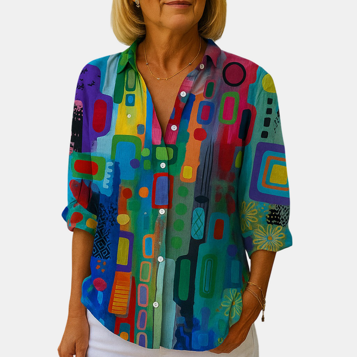 Ember | Colorful Timeless Blouse
