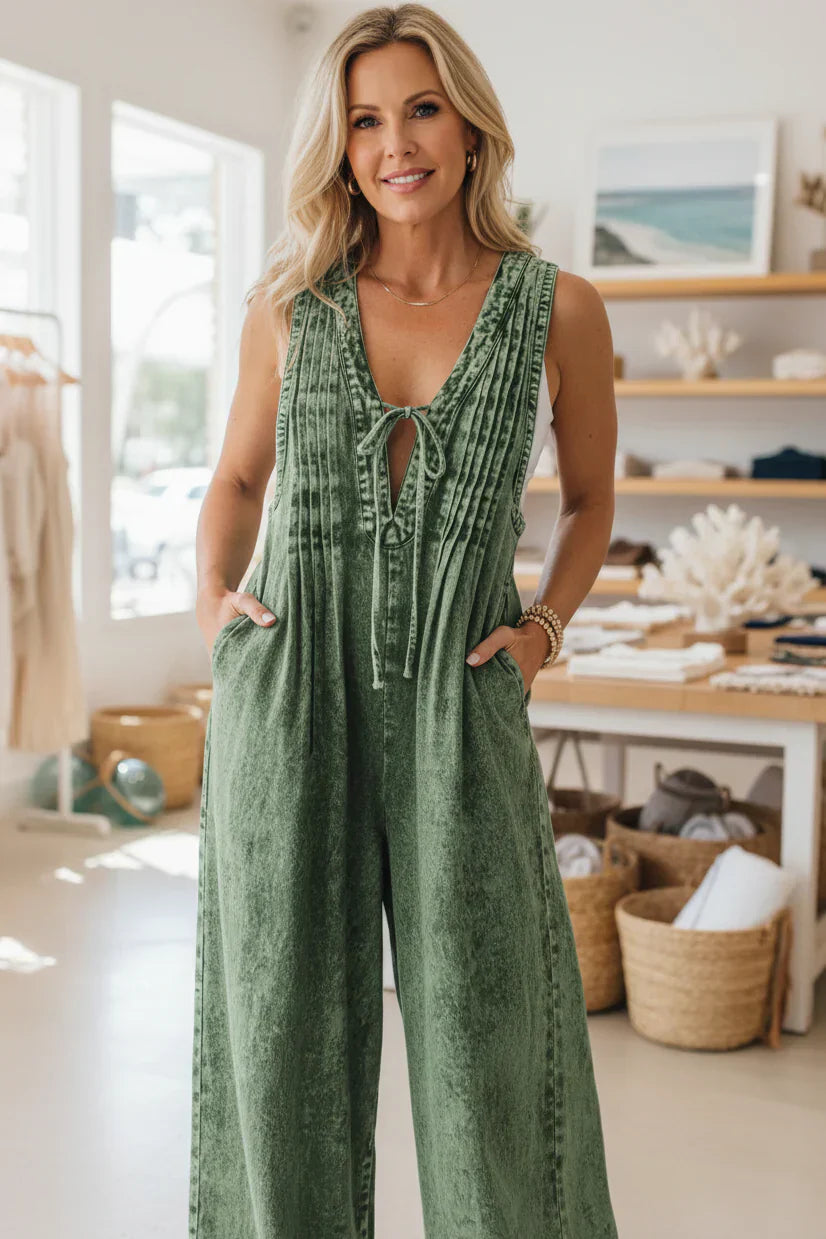 Sheena | Boho Wide-Leg Jumpsuit