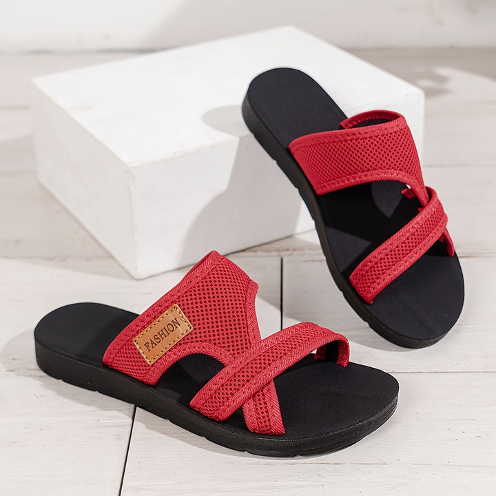Luna | Breathable Mesh Slide Sandals