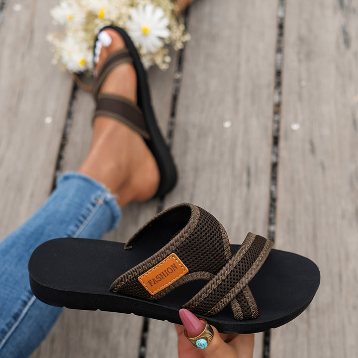 Luna | Breathable Mesh Slide Sandals